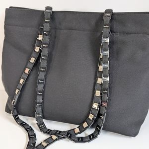 Salvatore Ferragamo tote chain strap travel work bag Classic Quiet Luxury